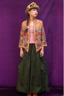 batik amarillis's miss popon kebaya cardigan-PO