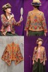 batik amarillis's miss popon kebaya cardigan-PO