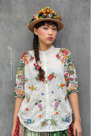 batik amarilli's purity shirt-PO