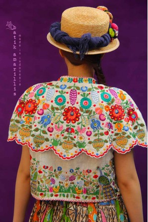 batik amarillis's amarillissima vest-PO