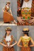 batik amarillis's nausicaa dress-PO