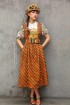 batik amarillis's nausicaa dress-PO