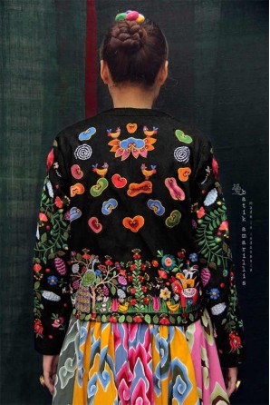 batik amarillis's ride on time  jacket 2-PO