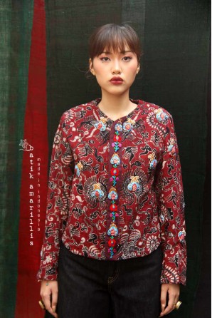 batik amarillis's ride on time  jacket 2-PO