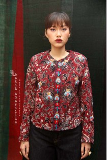 batik amarillis's ride on time  jacket 2-PO