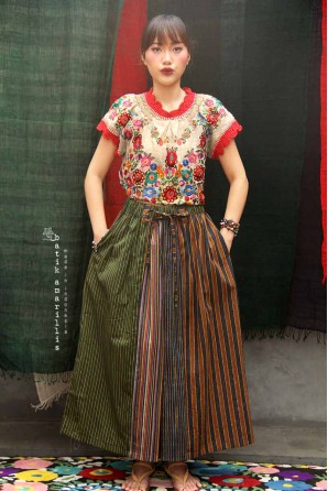 batik amarillis's warrior pants 2-PO