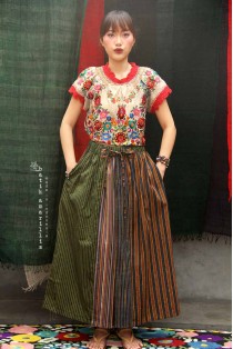 batik amarillis's warrior pants 2-PO