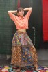 batik amarillis's birthday 8 skirt
