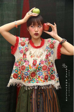 batik amarillis's hajnalka blouse-PO