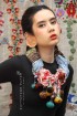 batik amarillis's signatured lollies shawl