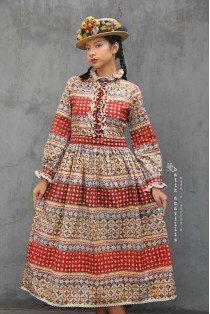 COMING SOON-batik amarillis's amarillissima X high waist dress-PO