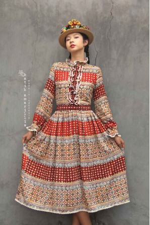 COMING SOON-batik amarillis's amarillissima X dress-PO