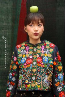 batik amarillis's ride on time  jacket 2-PO