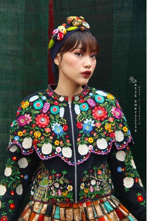 batik amarillis's amarillissima jacket-PO