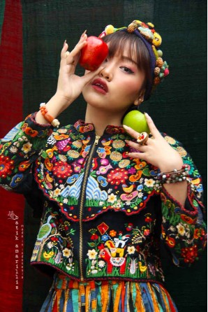 batik amarillis's amarillissima jacket-PO