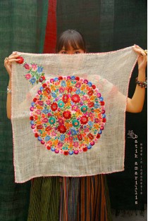 batik amarillis's vasilisa scarf