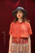 batik amarillis's uno top-PO