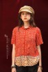batik amarillis's uno top-PO