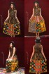 batik amarillis's birthday 8 skirt
