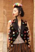 batik amarillis's remy vest-PO