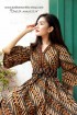 batik amarillis's amarantha dress-PO(obi excluded)
