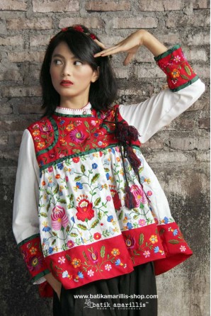 batik amarillis's shikhara jacket-PO