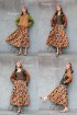 batik amarillis traveller's  skirt-PO
